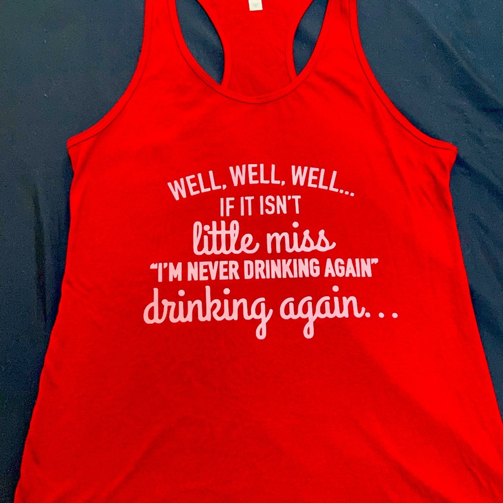 Funny tank top